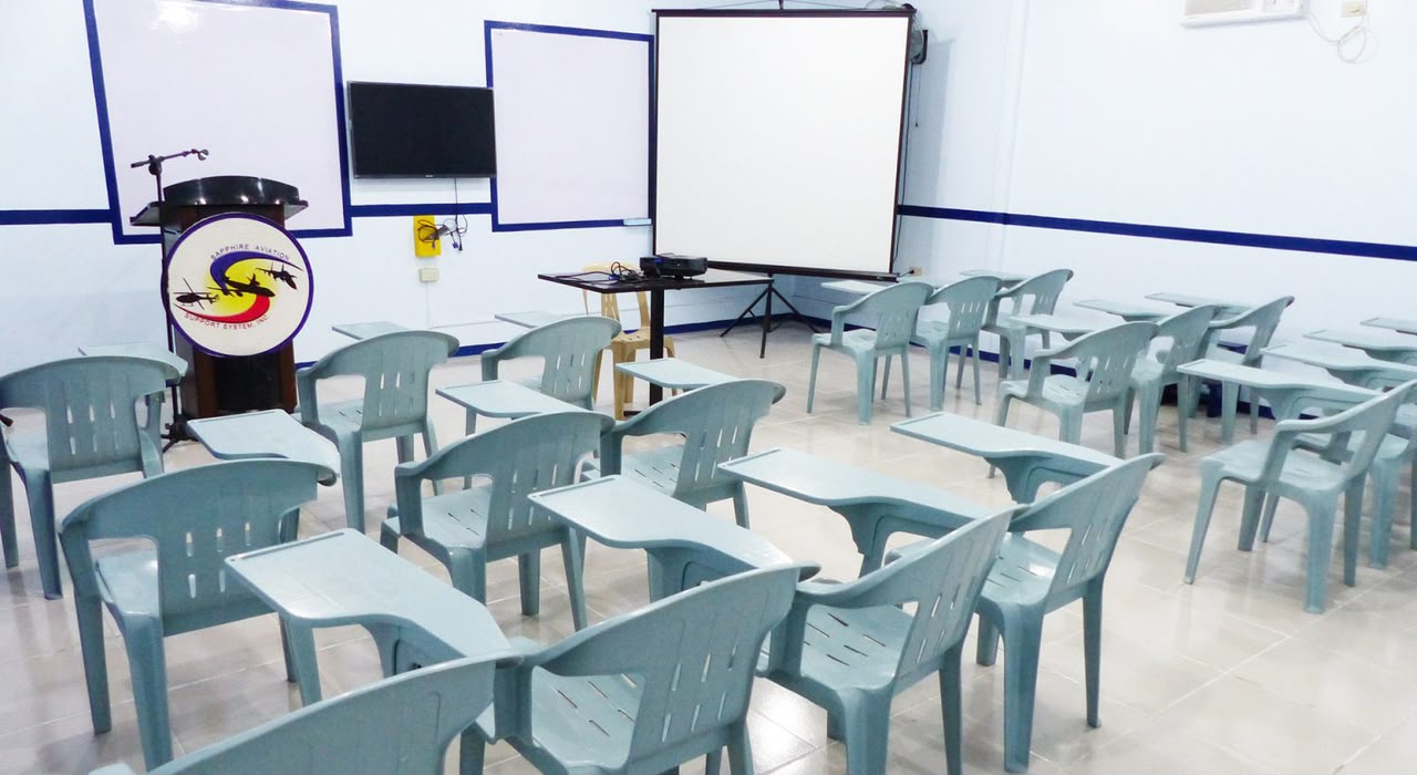 SIAA classroom with lecture seating