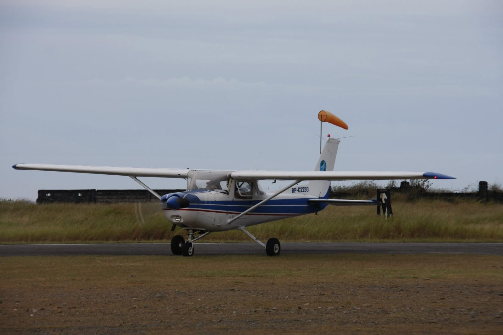 Cessna 152 training aircraft at the SIAA flying base